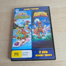 Scooby-Doo Double Feature DVD Aloha Scooby-Doo Zombie Island 2 Disc Region 4 PAL