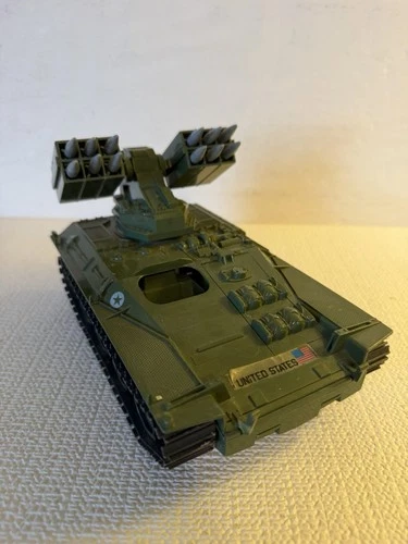 Vintage 1983 Hasbro GI Joe ARAH Wolverine Tank No Tow Rope Or Driver Read