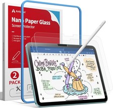 Ambison 2-Pack Paper Feel Screen Protector iPad Air 11" 2025/2024 , Matte