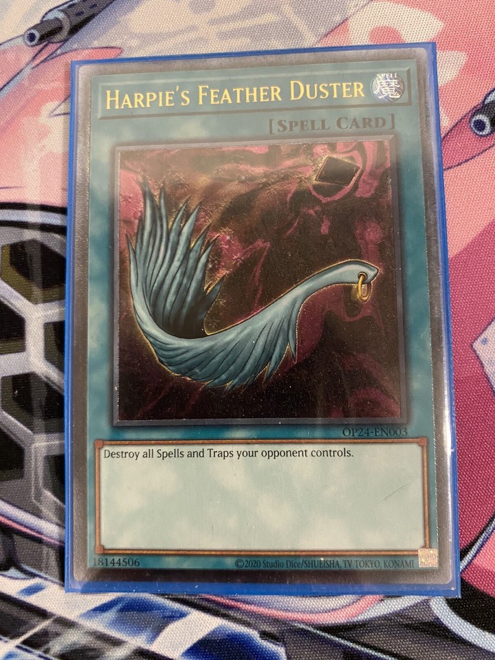 Yugioh Harpie’s Feather Duster Ultimate Rare OP24EN003 eBay