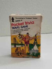 Pocket Trivia Travel Game According to Professor Hoyle Series 11 NO. 7040