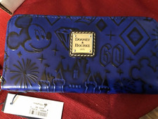 Dooney & Bourke Disneyland 60th Anniversary 2015 Leather Wallet RARE NWTS