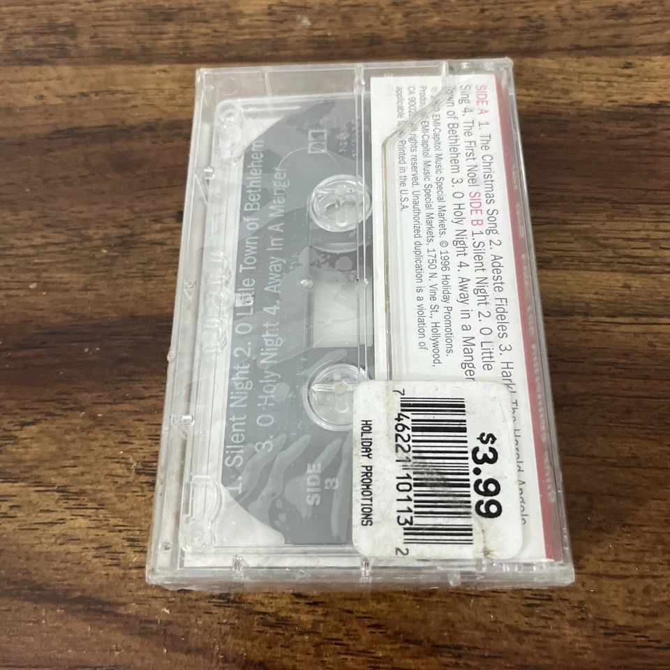 Vintage Nat King Cole "The Christmas Song" Cassette Tape - Image 2 of 2