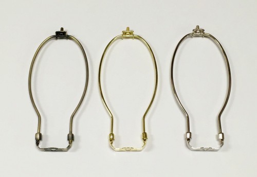Lamp Parts-Lamp HARP W/Saddle 5" to 12" Heavy Duty 3 Finishes: AB,PB,PN (1 Pc.) - Picture 10 of 47