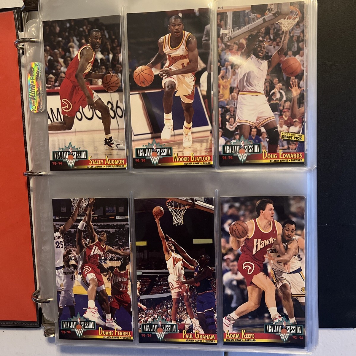 1993-94 Fleer NBA Jam Session 240 Card Set, W/ All 32 Inserts