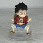 2021 One Piece First Naval Battle 2" Monkey D Luffy Clear Base Mini Figure