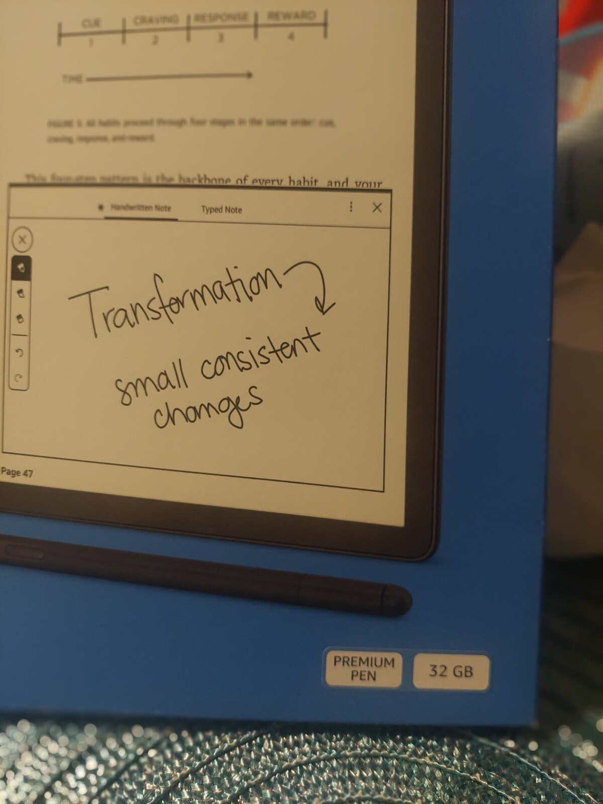 Kindle Scribe 32gb, with PremiumPen - Open Box.-image