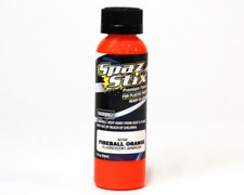 Spaz Stik SZX02100 Fireball Orange Fluorescent Airbrush Paint 2oz