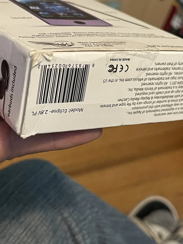 REPARACIÓN ROTO COMO ESTÁ Eclipse MTE28VGM 2.8v GM 4GB Reproductor MP3 y Reproductor de Video Foto 4 de 4