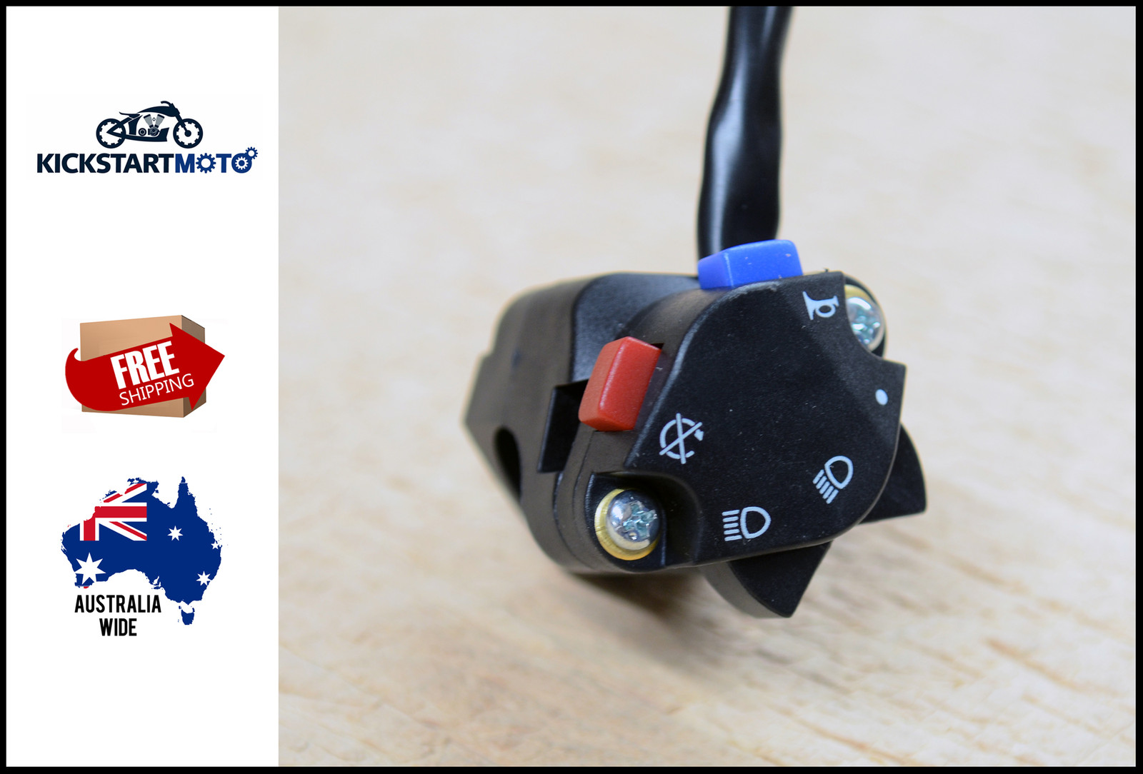 KTM / Husaberg OEM STYLE HEADLIGHT / HORN / KILL SWITCH Block