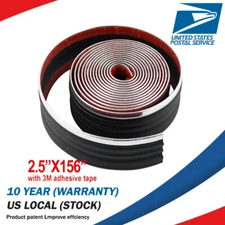 156 Inch Black Chrome Body Side Molding for Chevy Tahoe GMC Yukon trucks and SUV