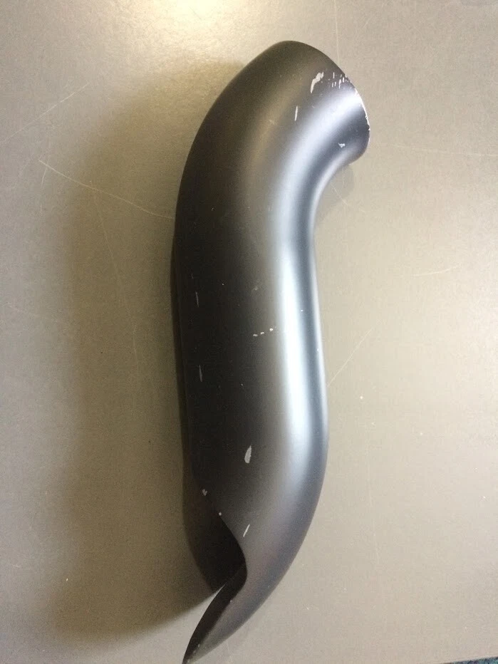 Escudo térmico de repuesto American Outlaw High 2 en 1 - negro, color: negro Foto 4 de 4