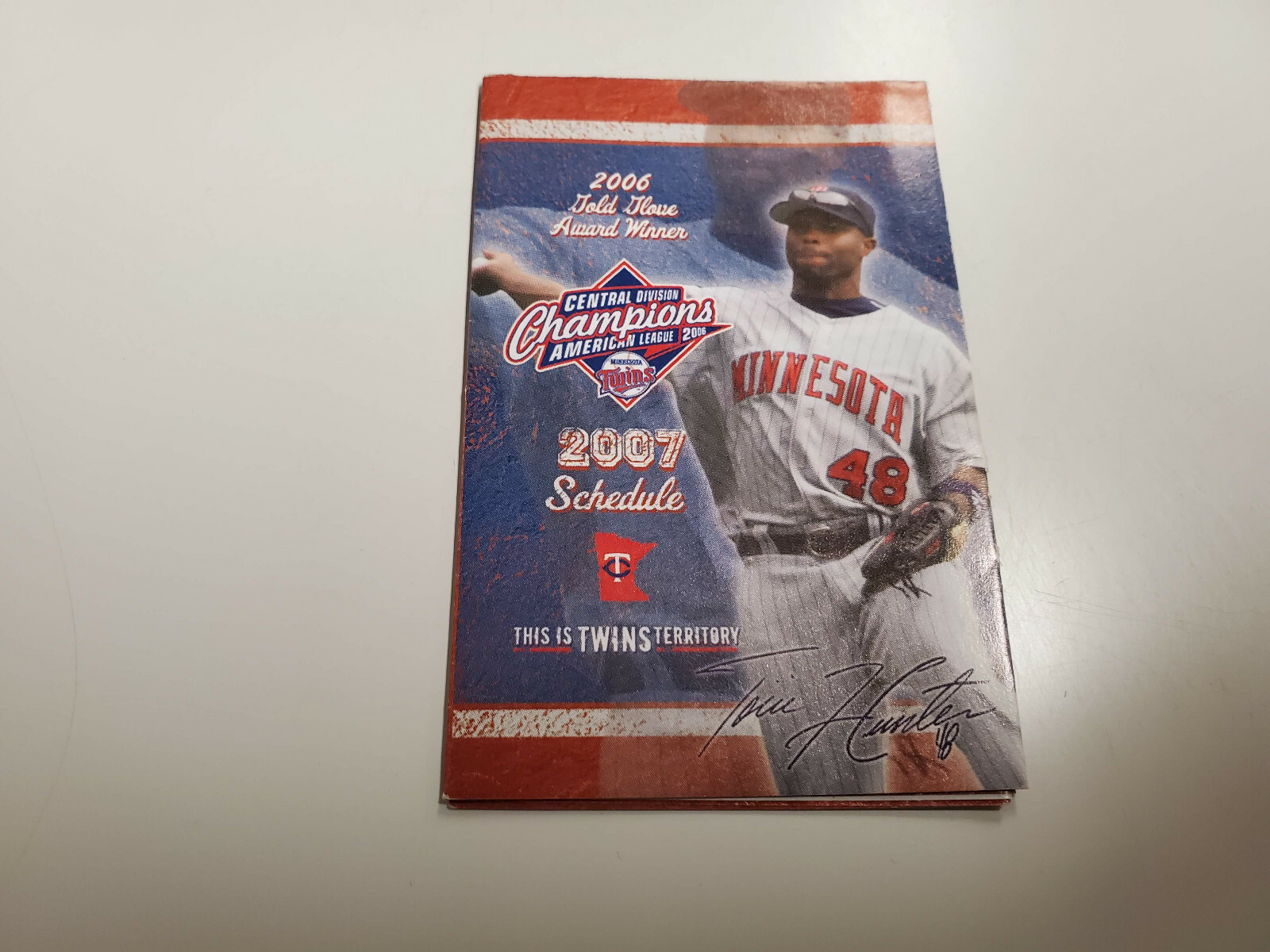 RS20 Minnesota Twins 2007 MLB Baseball Pocket Schedule - Budweiser (Hunter)  | eBay