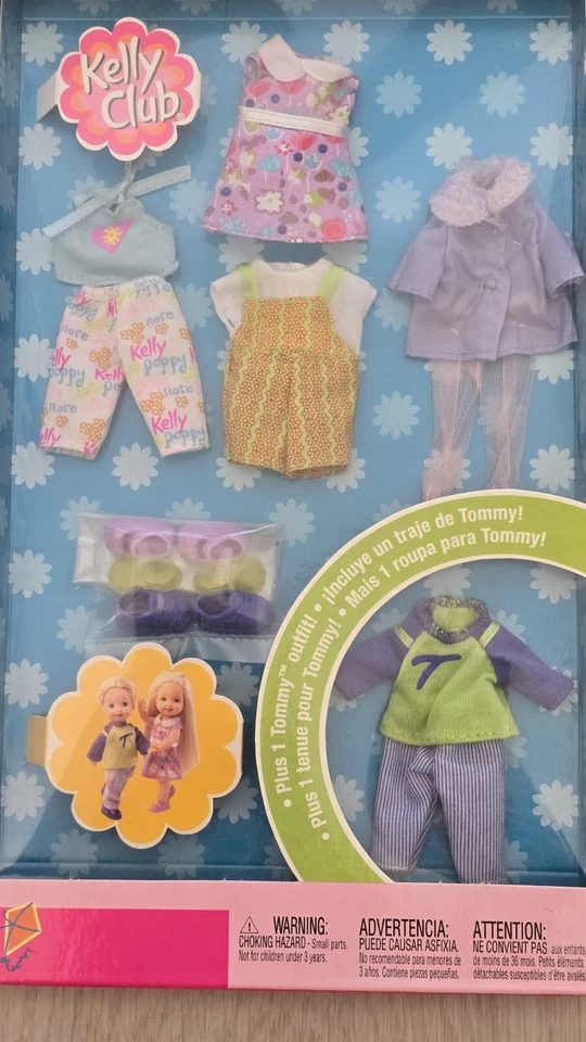Kelly Club Kelly & Tommy Fashions Nuevo en Caja 4 Trajes Kelly 1 Camisa y Pantalones Tommy Foto 2 de 3