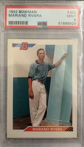 1992 BOWMAN MARIANO RIVERA PSA 9