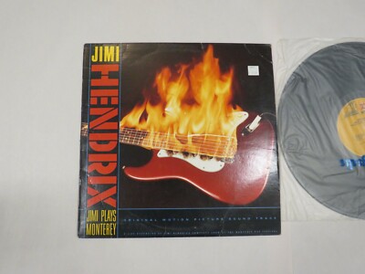 vinyl record Jimi Hendrix Plays Monterey Reprise 1-25358 USA 1986 Purple Haze