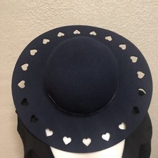 Gymboree Plum Pony Heart Brim Hat 2t-3t Preowned