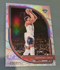 2020-21 Panini Prizm Basketball Anthony Davis USA Silver #8 Los Angeles Lakers