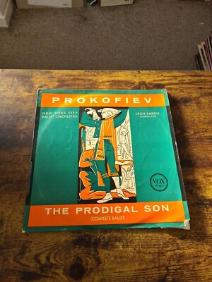 Prokofiev - Leon Barzin - The Prodigal Son - Very Rare - UK - Complete Ballet
