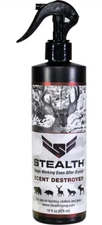 STEALTH Scent Destroyer - Scent Elimination Spray for Hunting, 16 Ounces NEW