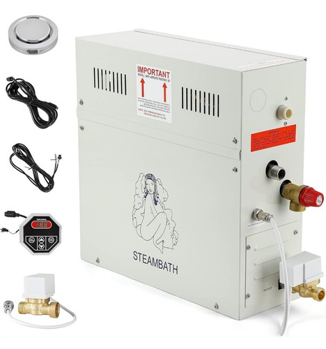 CGOLDENWALL 6KW Luxury Self-draining Steam Generator