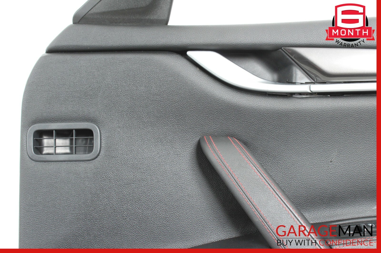 14-17 Maserati Ghibli Front Right Side Complete Interior Door Panel Black OEM