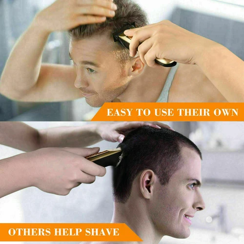 Rechargeable Electric Men Hair Clipper Shaver Trimmer Razor haircut Grooming Kit - Picture 7 of 7
