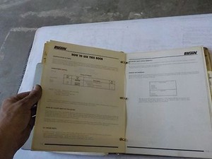 Elgin Whirlwind Parts Manual | eBay