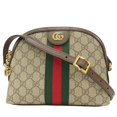 GUCCI GG Supreme Canvas Ophidia Small Shoulder Bag Beige - Picture 1 of 15