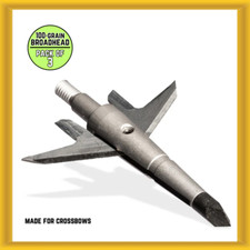 Swhacker 219 Expandable 2-Blade 100 Grain Broadhead 3 PACK SWH00219 NEW