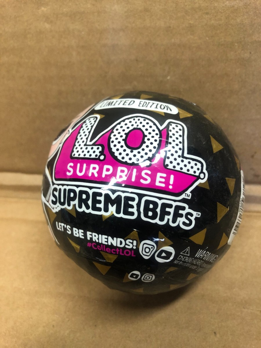 LOL SURPRISE SUPREME BFFs LETS BE FRIENDS LMITED ED BOY NEW