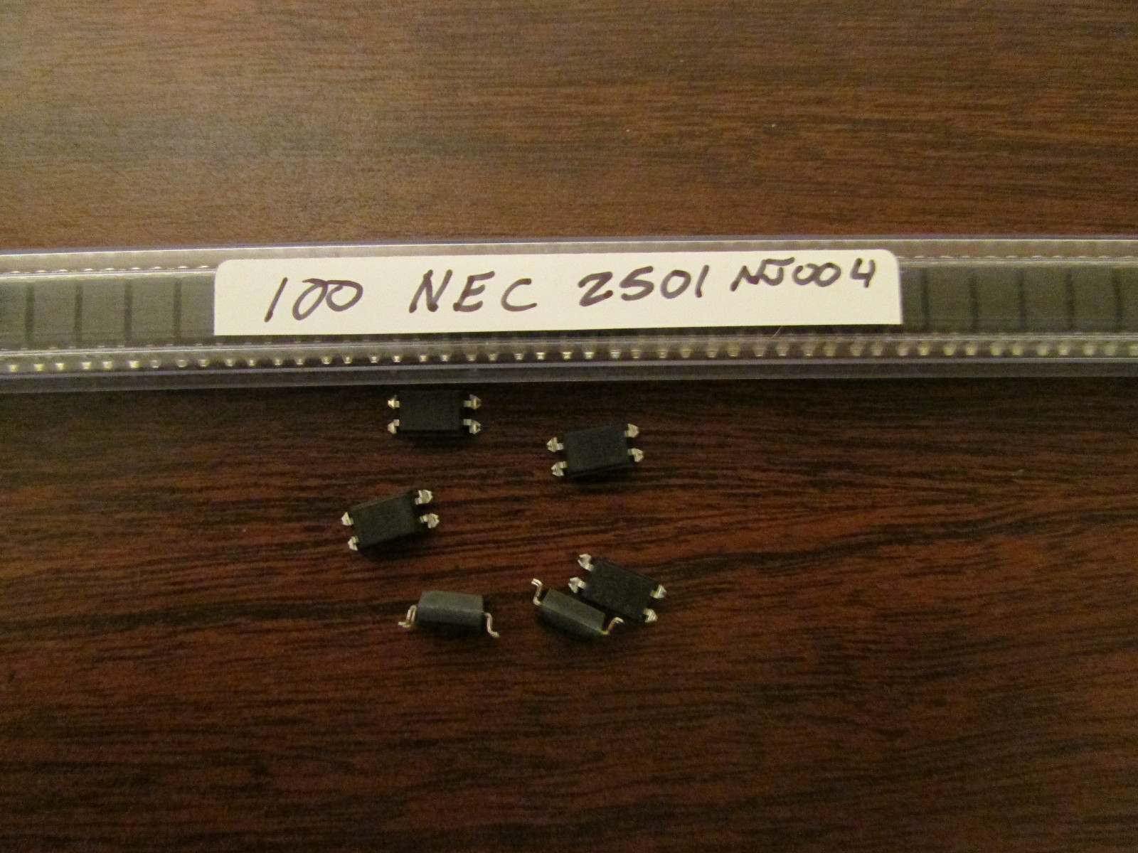 Tube of 100 SMD Optoisolator Opto Isolator IC’s NEC 2501 NJ004 4-Pins ...