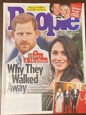 People Magazine - Harry & Meghan - Why They Walked Away Cover - January 27, 2020