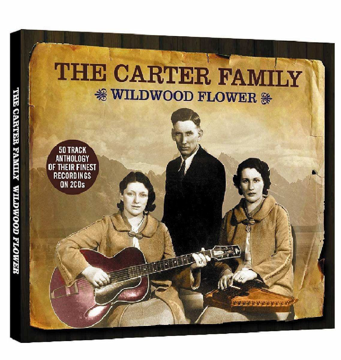The Carter Family Wildwood Flower 2-CD NEW SEALED Digitally Remastered Country