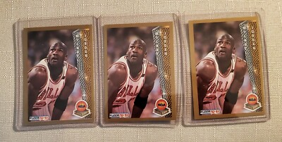 MICHAEL JORDAN (3) 1992-93 Fleer Basketball Card #246 Chicago Bulls FREE SHIP