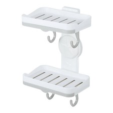 VOCOSTE Soap Dish Wall Mounted Soap Box Soap Holder for Bathroom Kitchen