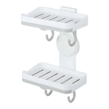 VOCOSTE Soap Dish Wall Mounted Soap Box Soap Holder for Bathroom Kitchen