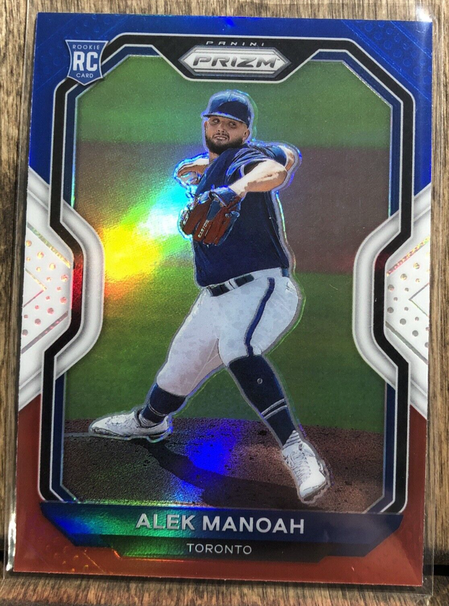 2021 Panini Prizm Red White & Blue Prizm Parallel Rookie RC #94