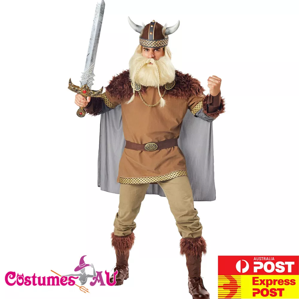 Fantasia Viking Plus Size - Plus Size Nordic Viking Costume