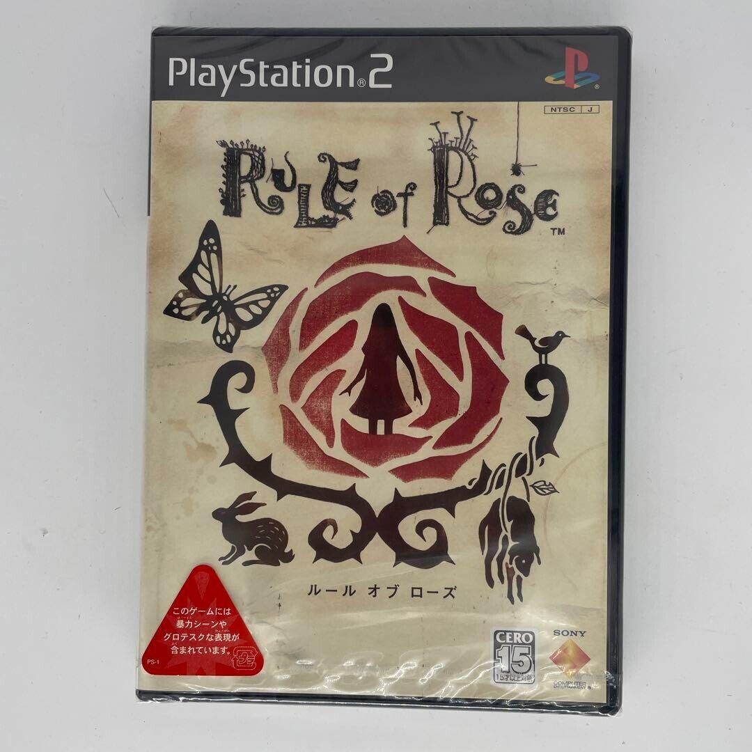 Règle De Rose sony PLAYSTATION 2 PS2 Japonais Version Neuf et Scellé