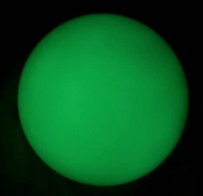 50mm "Glow In The Dark" Wealth God Ancient Luminous Old Bead