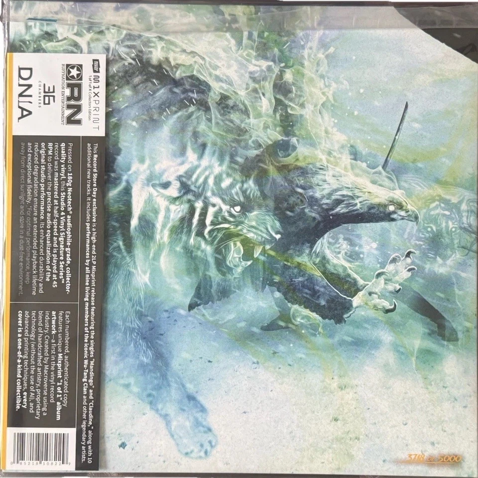 Wu-Tang - Black Samson, The Bastard Swordsman 2xLP - RSD 180g SEALED 1 of 1 3718 - Image 2 of 4