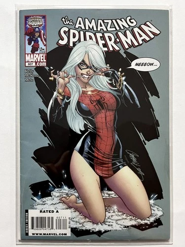 Marvel Comics The Amazing Spider-Man #607 J. Scott Campbell Direct Edition F