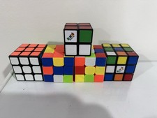 Lot Of Five Twist Puzzle Cubes, 2 Official Ru...