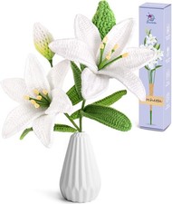 Crochetta Crochet Kit for Beginners, Starter with Small, Lily