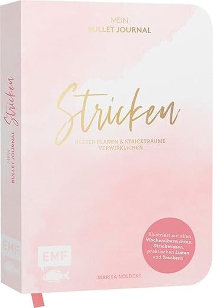 Marisa Nöldeke Stricken – Mein Bullet Journal – Besser planen (Copertina rigida)