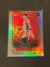 2020-21 Panini Select Basketball Deni Avdija Rookie Selections Silver Prizm #6