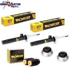 2x MONROE GASDRUCK STOSSDÄMPFER + DOMLAGER + PROTECTION KIT VORNE FÜR BMW