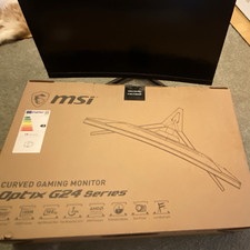 MSI Optix G24 Curved Gaming Monitor 24 Zoll 1...