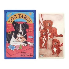 Tarot Cards Fun Collectible Dog-theme Group Activity Toy Party Tarot
